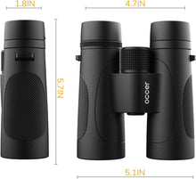 Load image into Gallery viewer, Occer 10x42 Waterproof Binoculars for Adults – High-Powered & Durable