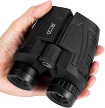 Load image into Gallery viewer, Occer 12x25 Compact Binoculars for Adults and Kids, Large Eyepiece Waterproof Binocular with Low Light Vision,High Powered Easy Focus Binoculars for Bird Watching,Outdoor Hunting,Travel,Sightseeing