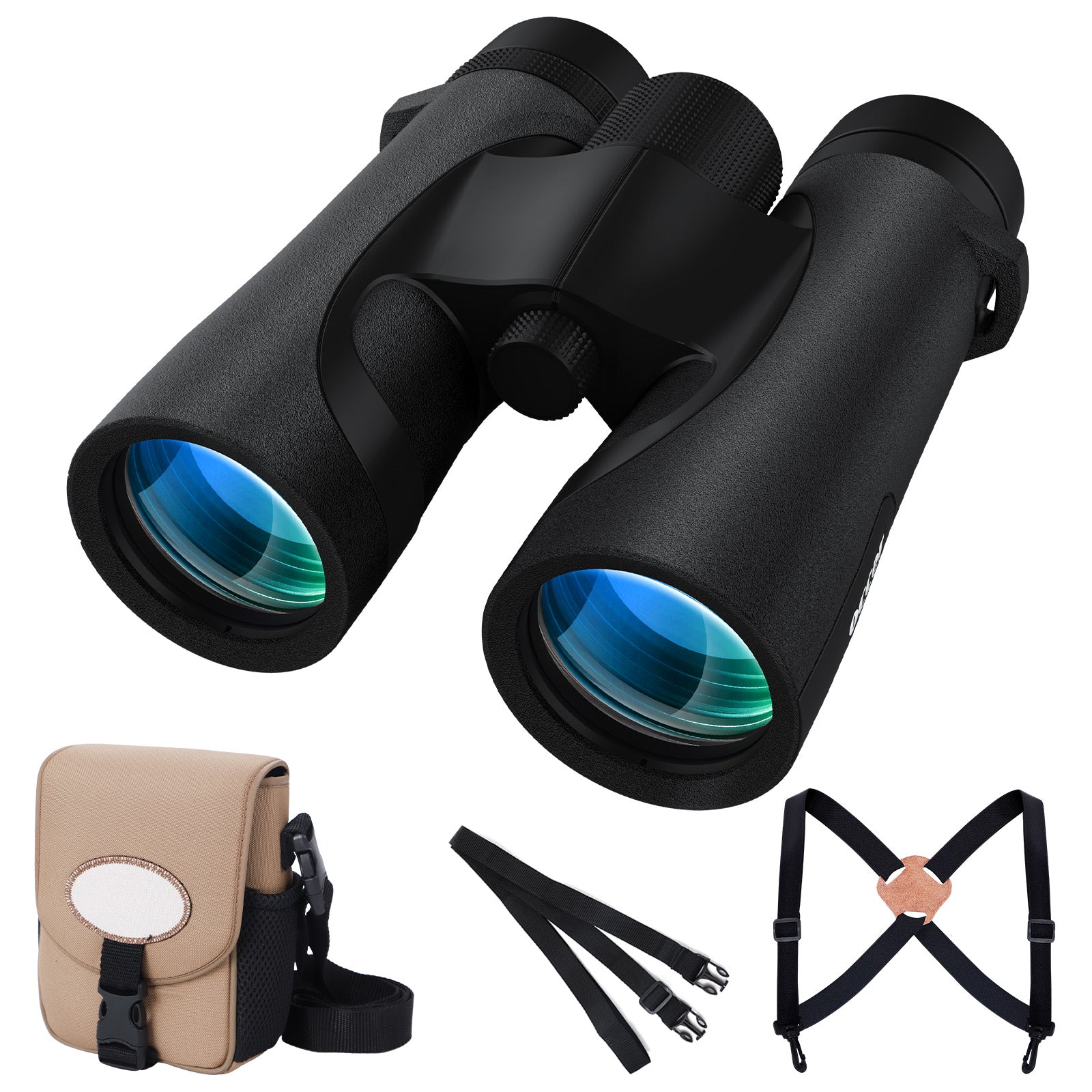 Occer 10x42 Professional Binoculars Adults Easy Focus Compact Binoculars