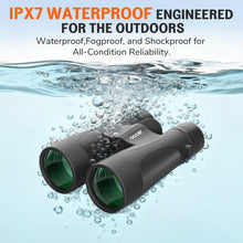 Load image into Gallery viewer, OC Explorer 10x42 IPX7 Waterproof HD Binoculars
