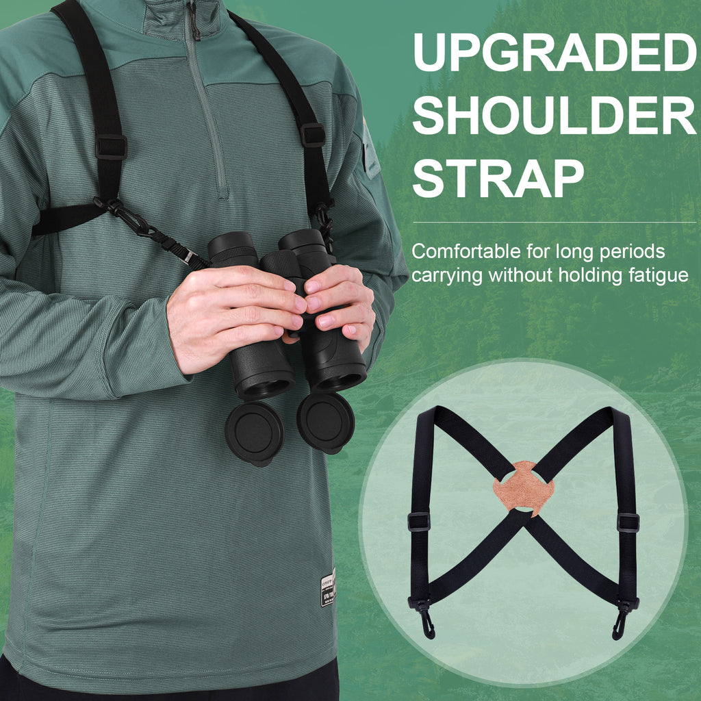 Occer 10x42 Professional Binoculars Adults Easy Focus Compact Binoculars