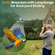 Load image into Gallery viewer, OC Migrant 12X50 Binoculars - Black
