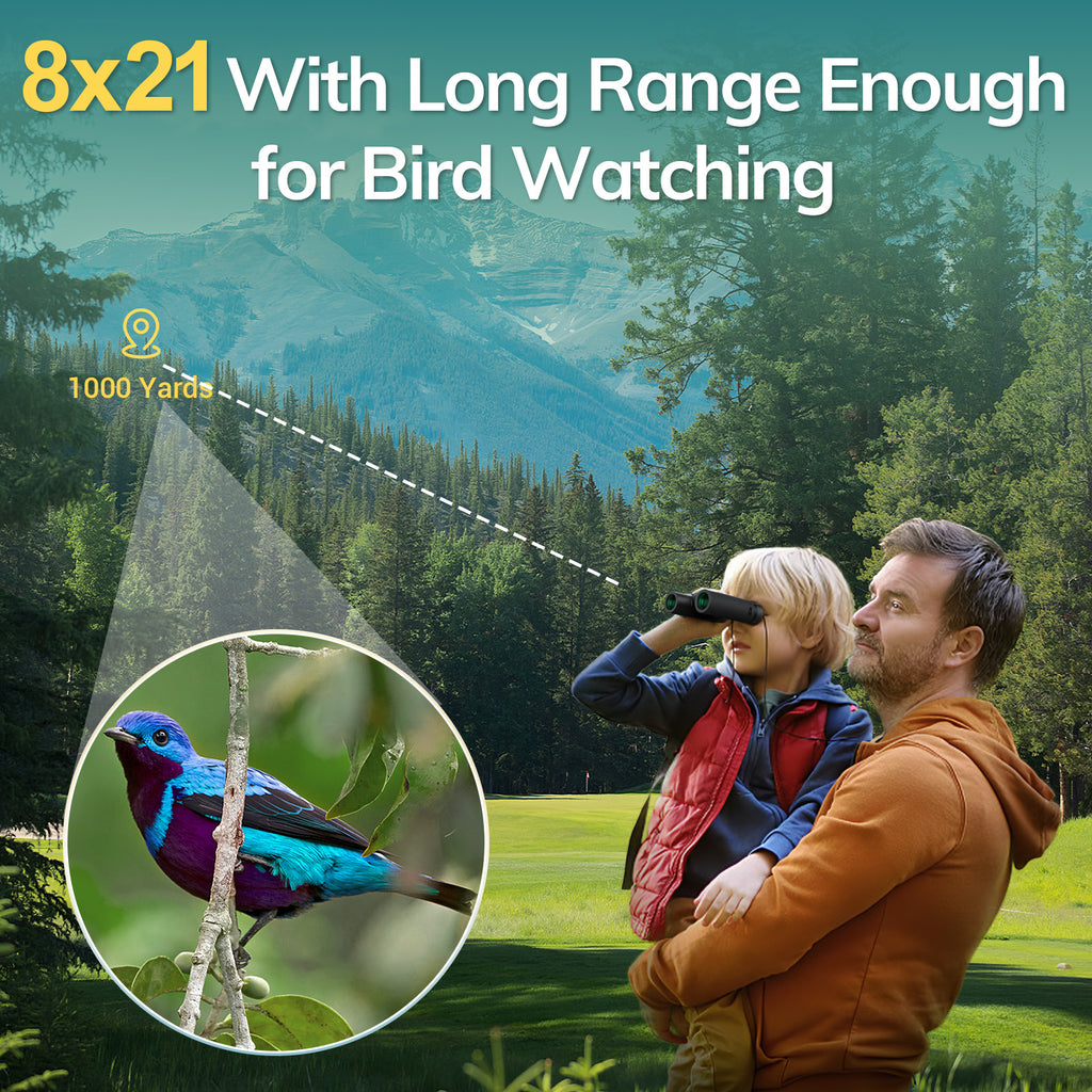 Occer 15x25 High Powered Binoculars for Adults Kids with Clear Vision