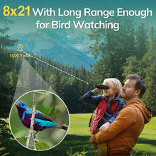 Load image into Gallery viewer, occer 15x25 High Powered Binoculars for Adults Kids with Clear Vision - Compact Binoculars with High Magnification - Mini Travel Binocular for Bird Watching Cruise Nature Walk Concert
