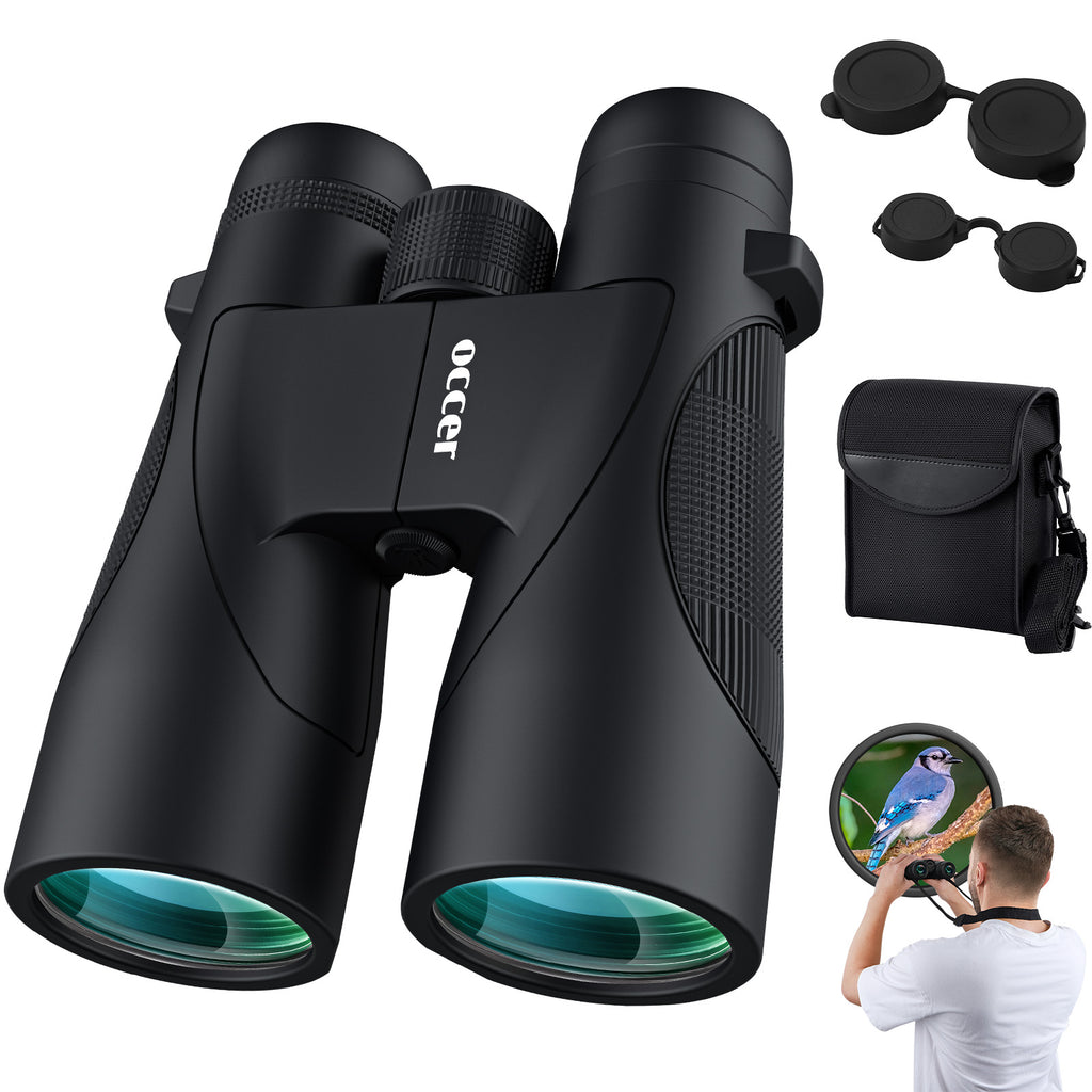 Occer 12x50 Bird Watching Binoculars for Adults HD High Powered Binoculars
