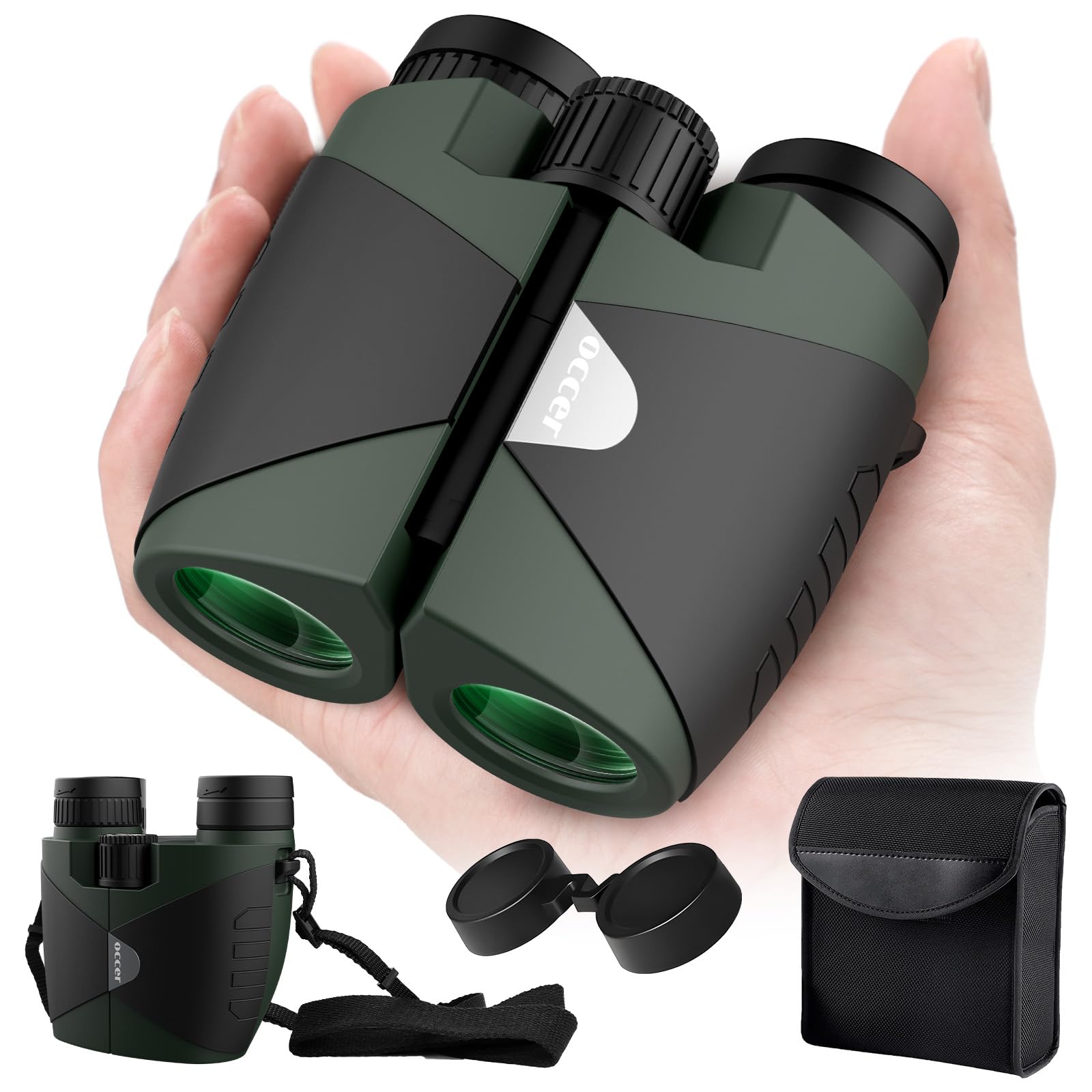 OC Migrant 15x30 Binoculars - Green