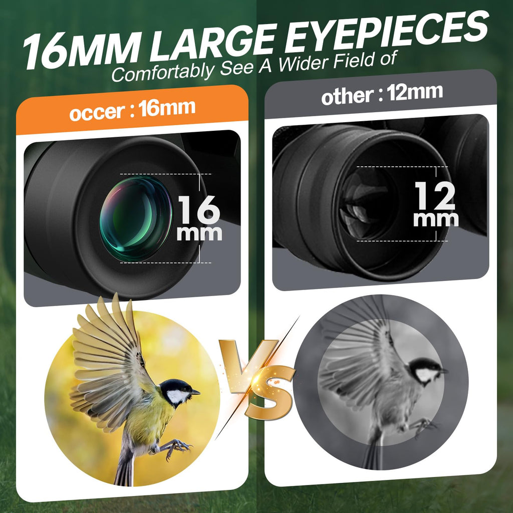 OC Migrant 15x30 Binoculars - Green