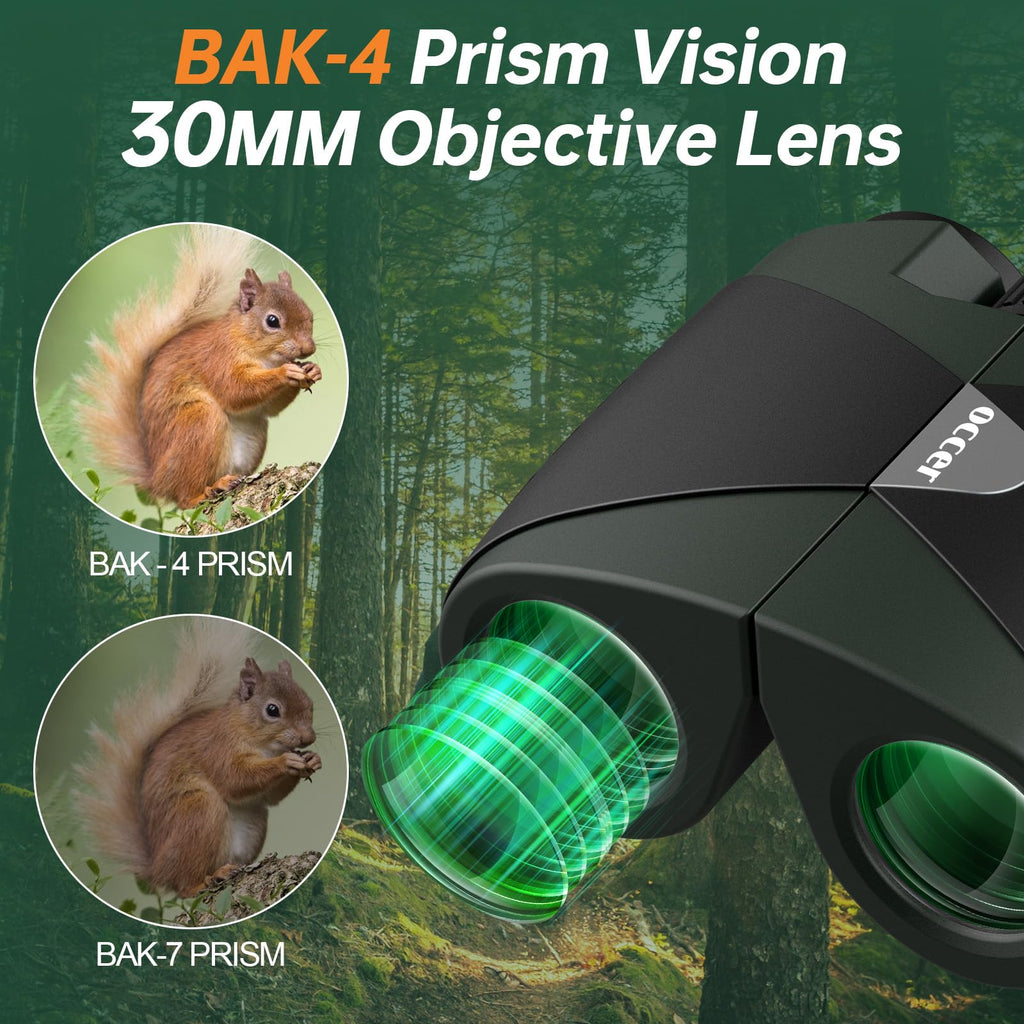 OC Migrant 15x30 Binoculars - Green