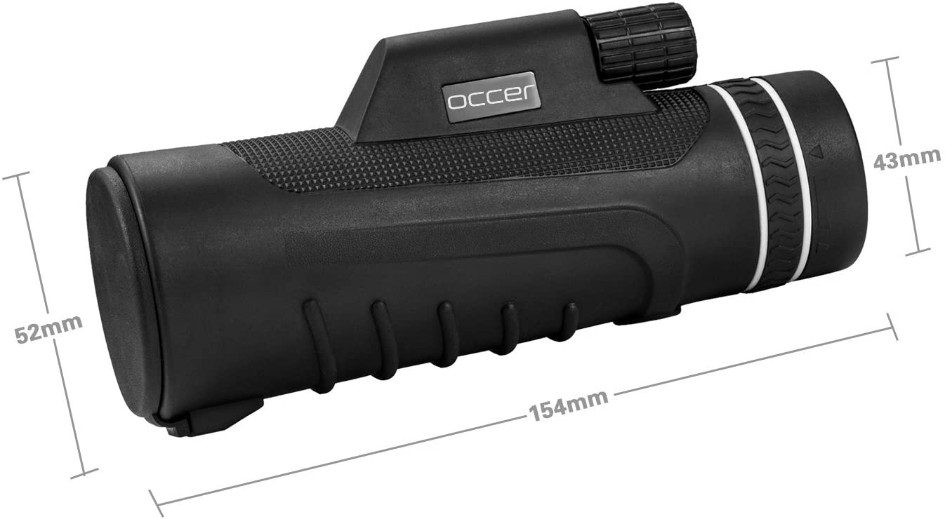 Occer 10X42 High Power Monocular Telescope HD Dual Focus Scope