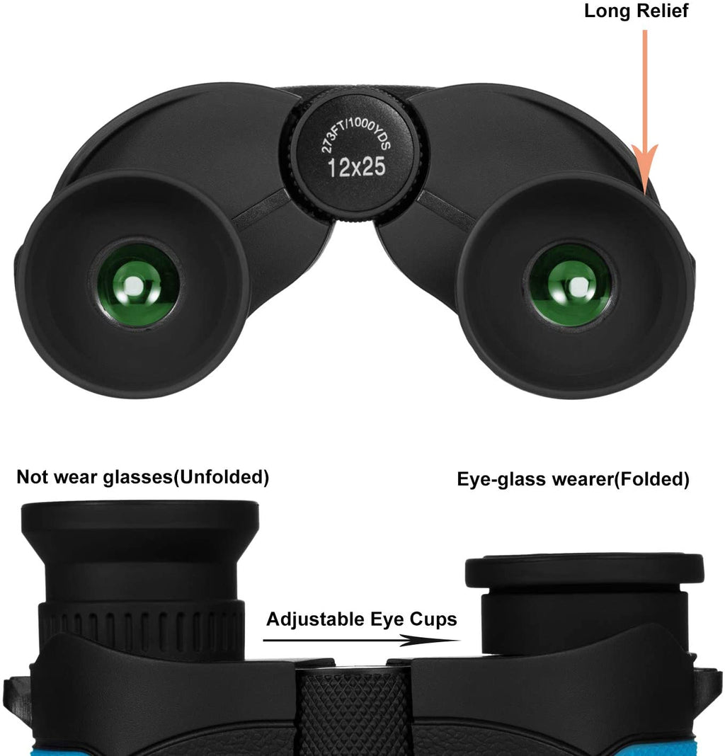 Occer 12x25 Binoculars for Adults Compact