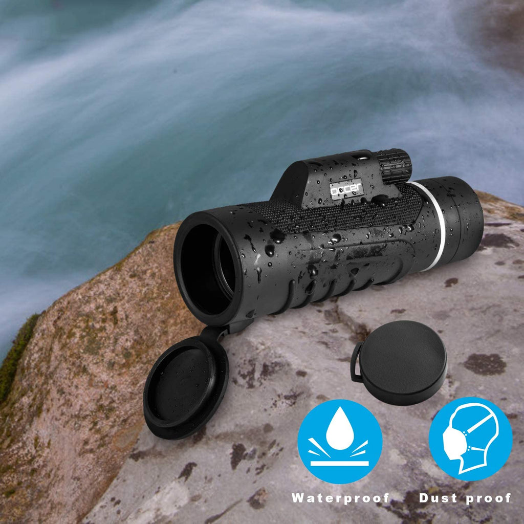 Occer Upgraded 12X42 HD Compact Monocular Telescope for Adults