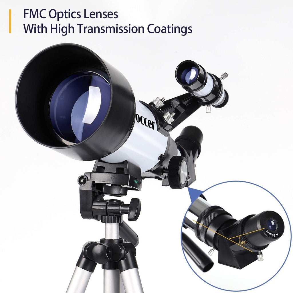 Occer Telescopes for Adults Kids Astronomy Beginners