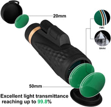 Load image into Gallery viewer, Occer 12x50 High Power Monocular Telescope for Adults
